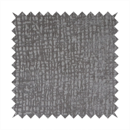 Tela Semi Plain Soft Textured Chenille In Light Grey Upholstery Fabric CTR-1880