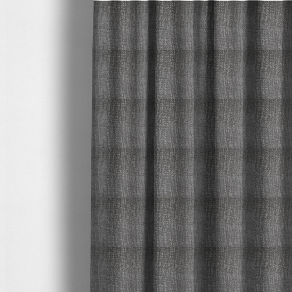 Tela Semi Plain Soft Textured Chenille In Light Grey Upholstery Fabric CTR-1880 - Made To Measure Curtains