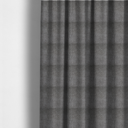 Tela Semi Plain Soft Textured Chenille In Light Grey Upholstery Fabric CTR-1880 - Made To Measure Curtains