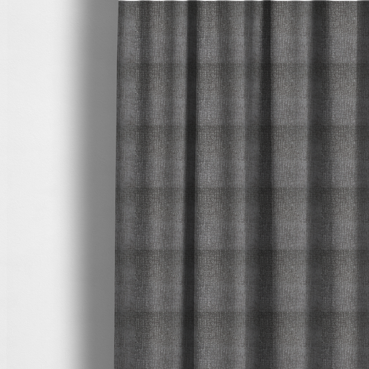 Tela Semi Plain Soft Textured Chenille In Light Grey Upholstery Fabric CTR-1880 - Made To Measure Curtains
