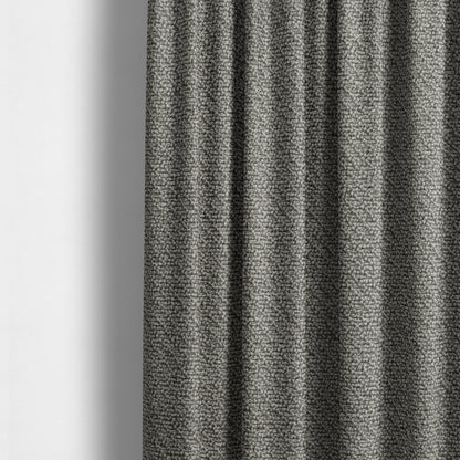 Cyprus Plain Textured Weave Grey Colour Upholstery Fabric CTR-1880 - Made To Measure Curtains