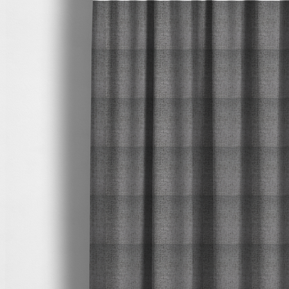 Tela Semi Plain Soft Textured Chenille In Light Grey Upholstery Fabric CTR-1881 - Made To Measure Curtains