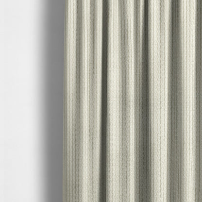 Oslo Plain Textured Corduroy Cream Colour Upholstery Fabric CTR-1885 - Made To Measure Curtains