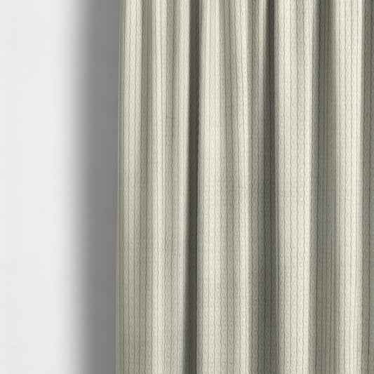 Oslo Plain Textured Corduroy Cream Colour Upholstery Fabric CTR-1885 - Made To Measure Curtains