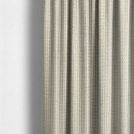 Oslo Plain Textured Corduroy Beige Colour Upholstery Fabric CTR-1886 - Made To Measure Curtains