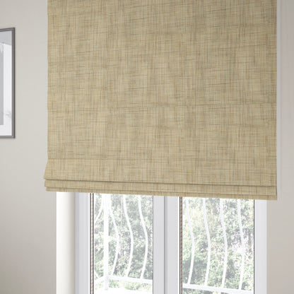 Byron Thick Durable Weave Cream Furnishing Fabrics CTR-19 - Roman Blinds