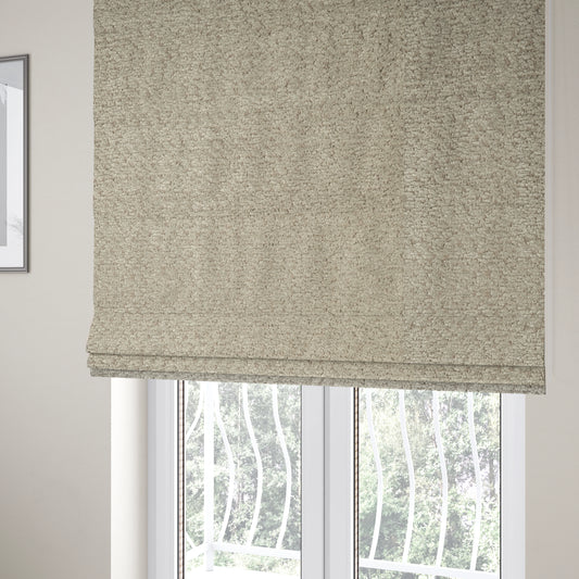 Hoover Boucle Recycled PET Material Mink Colour Upholstery Fabric CTR-1902 - Roman Blinds