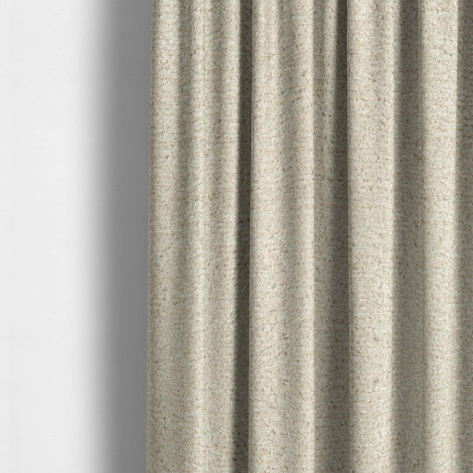 Hoover Boucle Recycled PET Material Cream Colour Upholstery Fabric CTR-1903 - Made To Measure Curtains