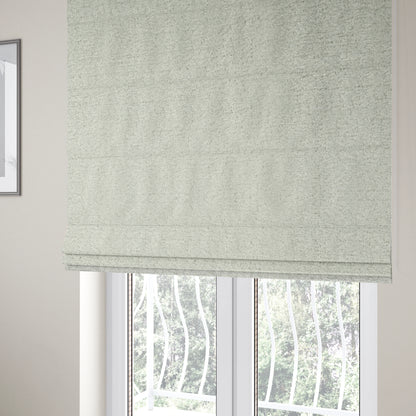 Hoover Boucle Recycled PET Material Off White Colour Upholstery Fabric CTR-1905 - Roman Blinds