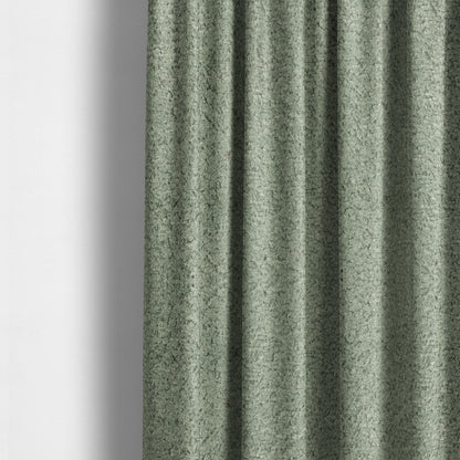 Hoover Boucle Recycled PET Material Jade Green Colour Upholstery Fabric CTR-1910 - Made To Measure Curtains