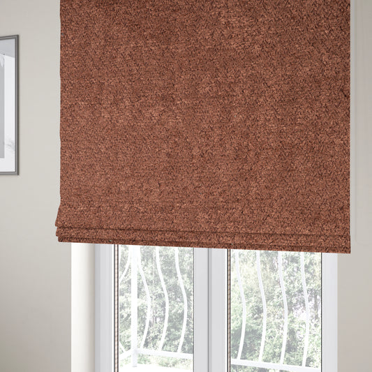 Hoover Boucle Recycled PET Material Red Colour Upholstery Fabric CTR-1912 - Roman Blinds