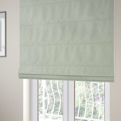 Dhaka Plain Suede Silver Colour Upholstery Fabric CTR-1915 - Roman Blinds