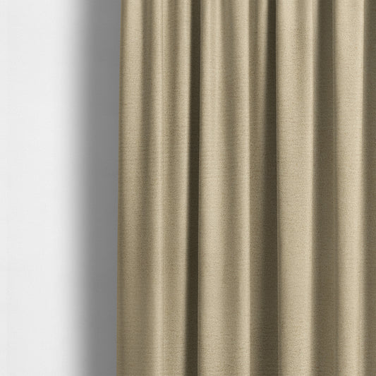 Dhaka Plain Suede Beige Colour Upholstery Fabric CTR-1918 - Made To Measure Curtains