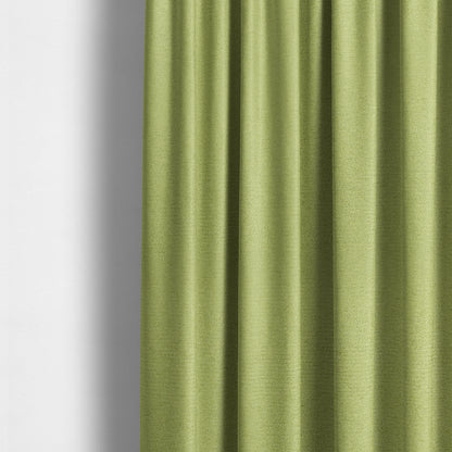 Dhaka Plain Suede Green Colour Upholstery Fabric CTR-1926 - Made To Measure Curtains