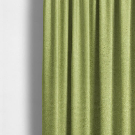 Dhaka Plain Suede Green Colour Upholstery Fabric CTR-1926 - Made To Measure Curtains