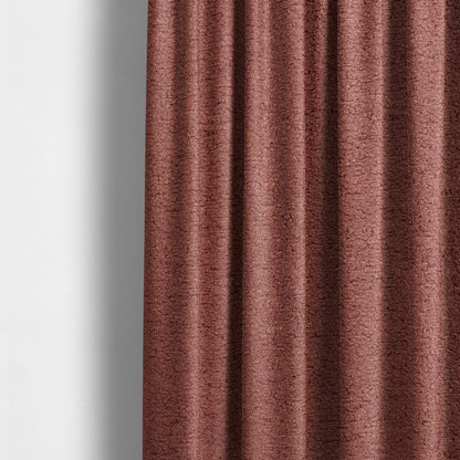 Berlin Boucle Textured Chenille Burgundy Red Colour Upholstery Fabric CTR-1953 - Made To Measure Curtains