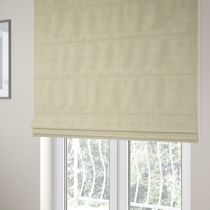 Potosi Weave Textured Chenille Cream Colour Upholstery Fabric CTR-1967 - Roman Blinds