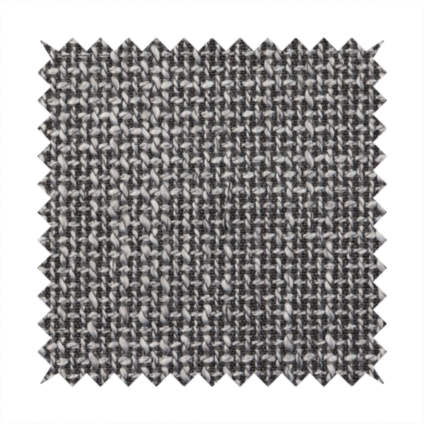 Alabama Durable Woven Hopsack Upholstery Fabric Dark Grey Colour CTR-1975 - Handmade Cushions