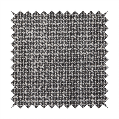 Alabama Durable Woven Hopsack Upholstery Fabric Dark Grey Colour CTR-1975 - Handmade Cushions