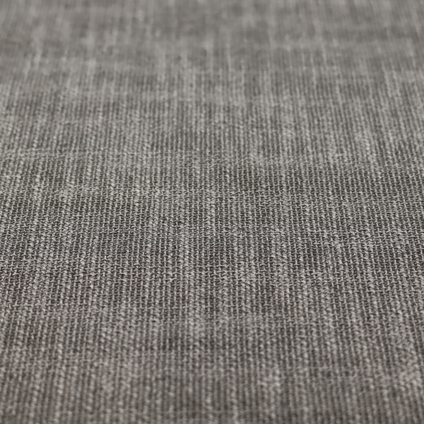 Alabama Durable Woven Hopsack Upholstery Fabric Dark Grey Colour CTR-1975 - Handmade Cushions