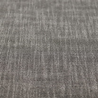 Alabama Durable Woven Hopsack Upholstery Fabric Dark Grey Colour CTR-1975 - Handmade Cushions