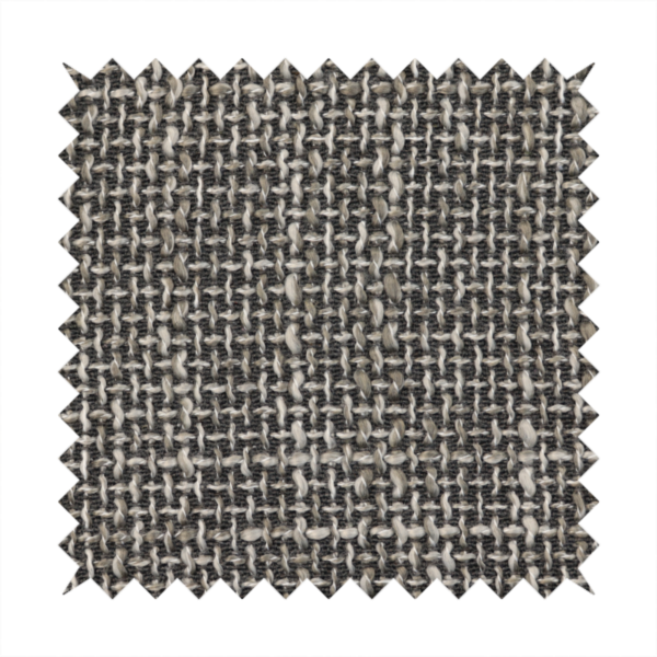 Alabama Durable Woven Hopsack Upholstery Fabric Grey Colour CTR-1976 - Made To Measure Curtains