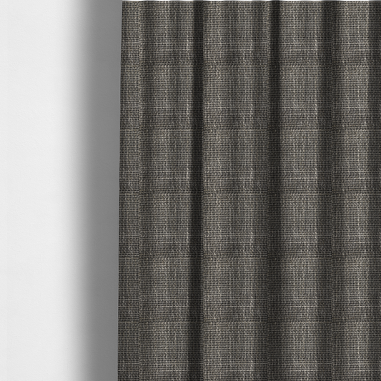 Alabama Durable Woven Hopsack Upholstery Fabric Grey Colour CTR-1976 - Made To Measure Curtains