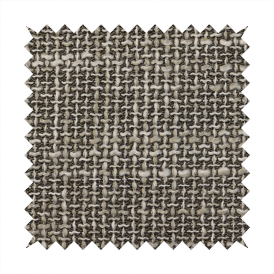 Alabama Durable Woven Hopsack Upholstery Fabric Light Grey Colour CTR-1977