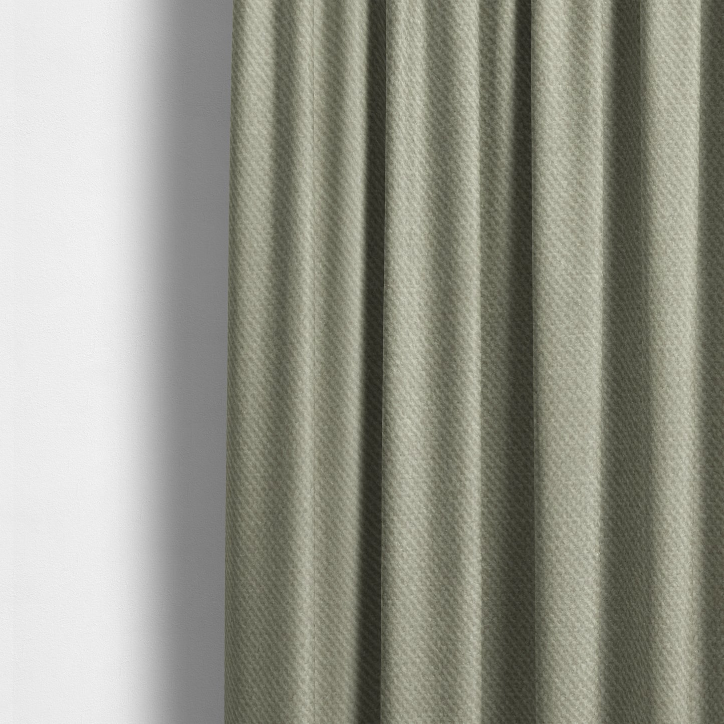 Muscat Plain Velvet Material Cream Colour Upholstery Fabric CTR-1979 - Made To Measure Curtains