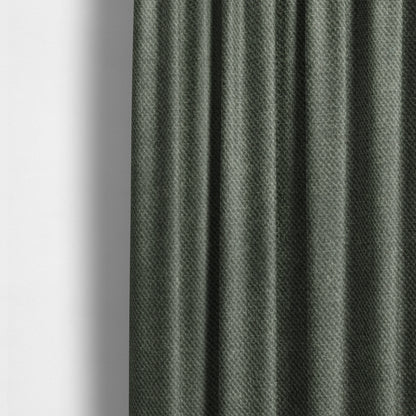 Muscat Plain Velvet Material Slate Grey Colour Upholstery Fabric CTR-1981 - Made To Measure Curtains