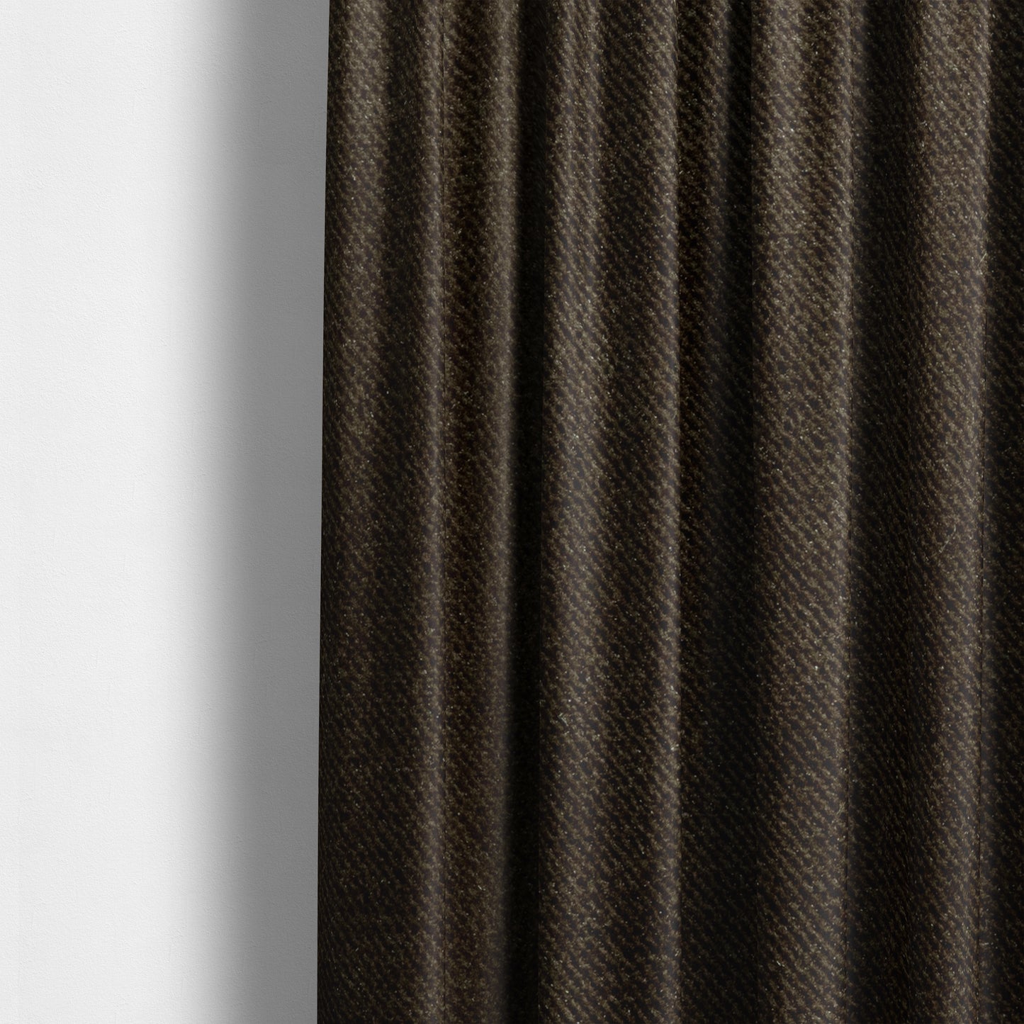 Muscat Plain Velvet Material Mocha Brown Colour Upholstery Fabric CTR-1984 - Made To Measure Curtains