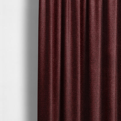 Muscat Plain Velvet Material Burgundy Red Colour Upholstery Fabric CTR-1988 - Made To Measure Curtains