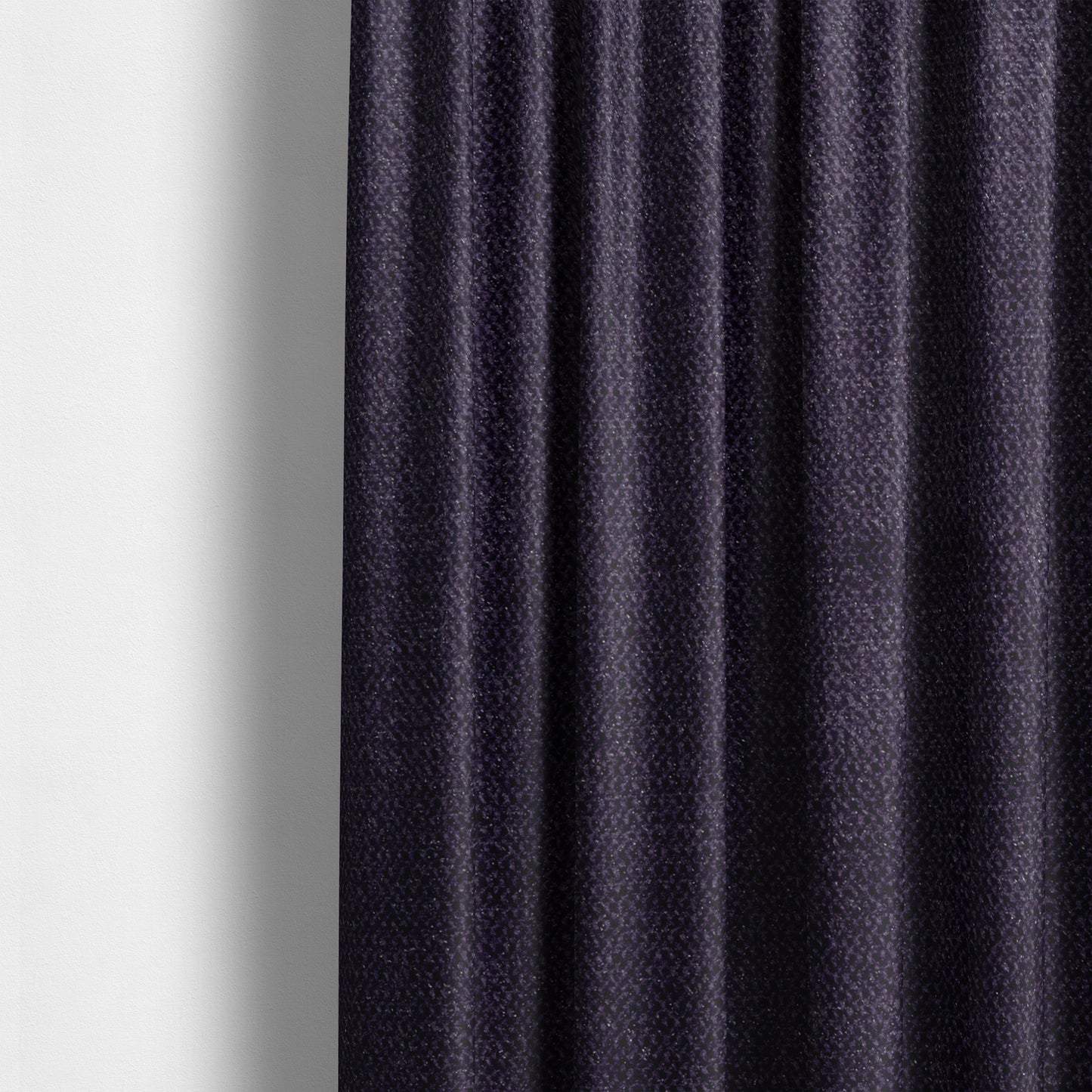 Muscat Plain Velvet Material Deep Purple Colour Upholstery Fabric CTR-1991 - Made To Measure Curtains