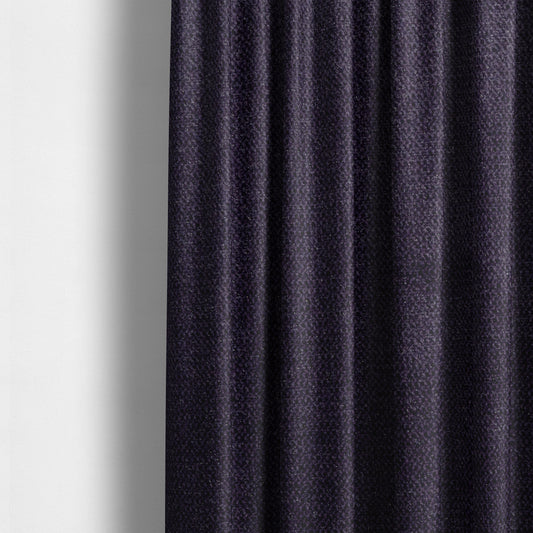 Muscat Plain Velvet Material Deep Purple Colour Upholstery Fabric CTR-1991 - Made To Measure Curtains