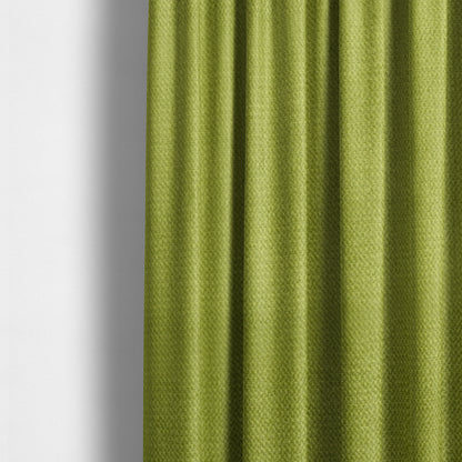 Muscat Plain Velvet Material Lime Green Colour Upholstery Fabric CTR-1995 - Made To Measure Curtains