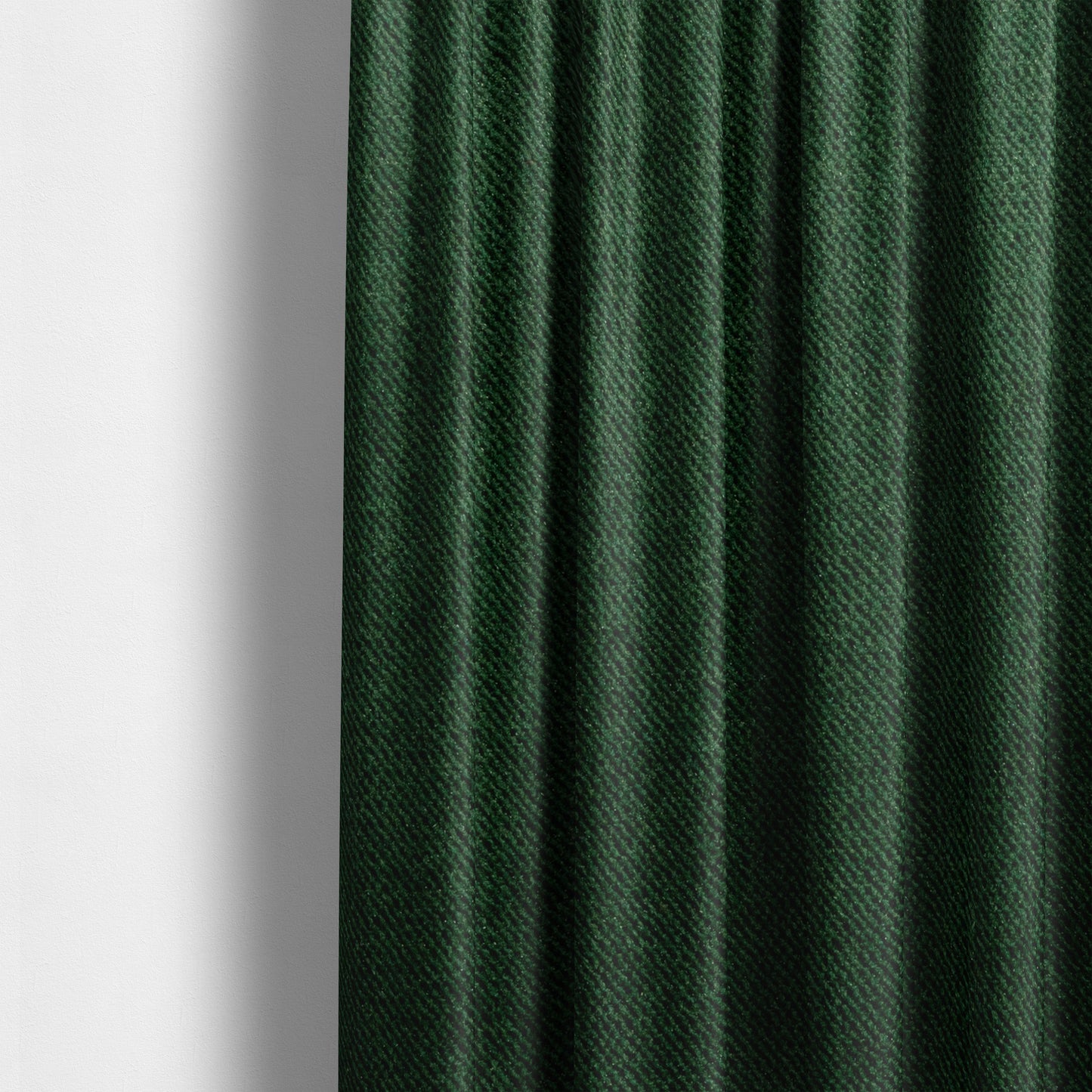 Muscat Plain Velvet Material Forest Green Colour Upholstery Fabric CTR-1997 - Made To Measure Curtains