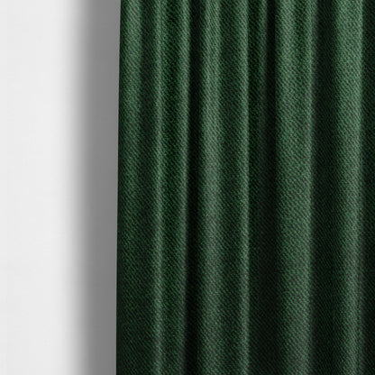 Muscat Plain Velvet Material Forest Green Colour Upholstery Fabric CTR-1997 - Made To Measure Curtains