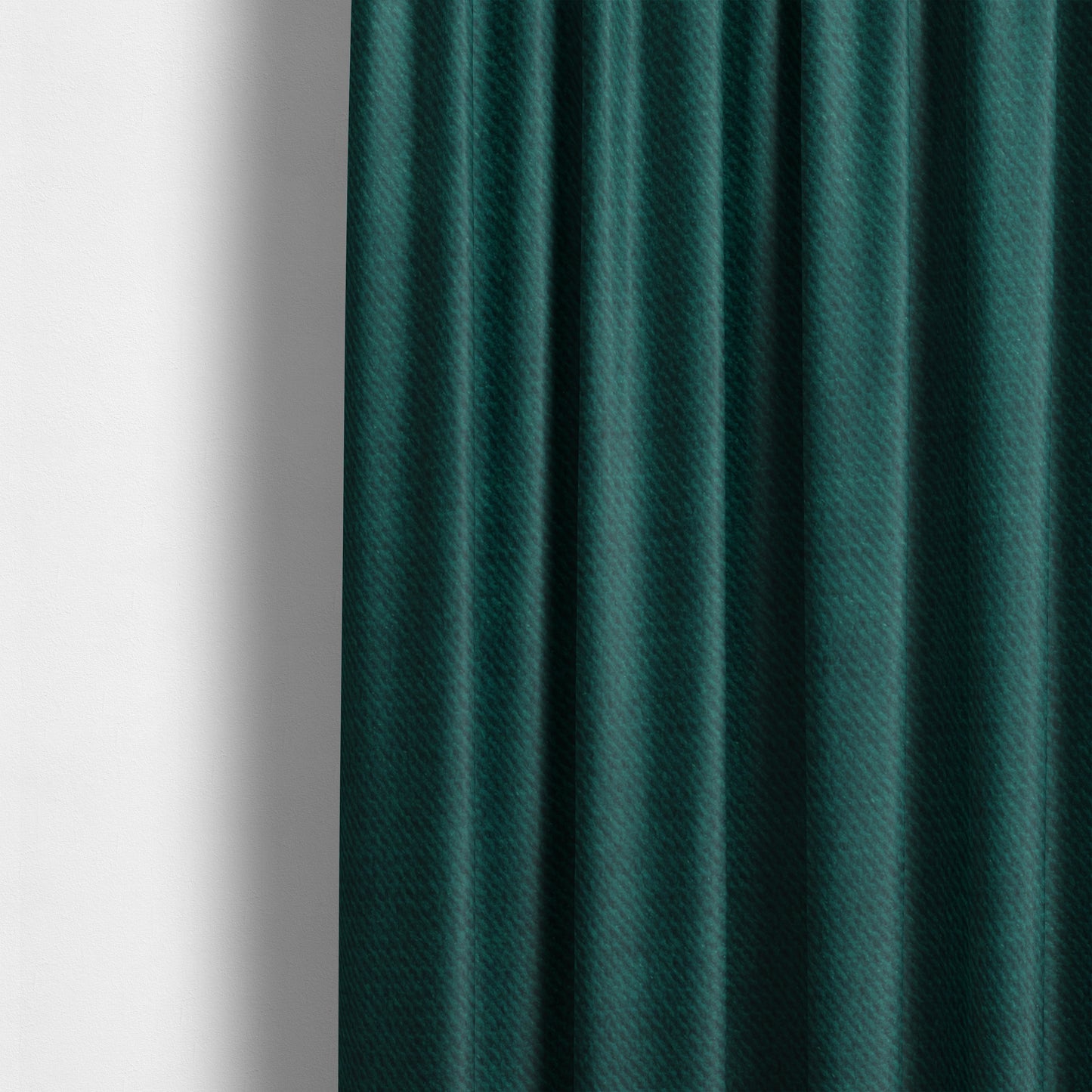 Muscat Plain Velvet Material Ocean Blue Colour Upholstery Fabric CTR-1999 - Made To Measure Curtains