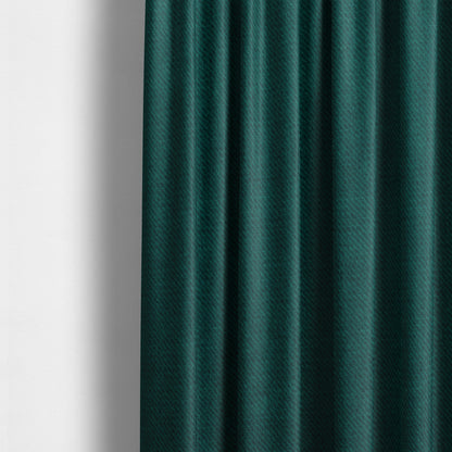 Muscat Plain Velvet Material Ocean Blue Colour Upholstery Fabric CTR-1999 - Made To Measure Curtains