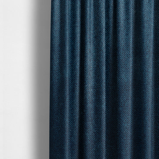 Muscat Plain Velvet Material Navy Blue Colour Upholstery Fabric CTR-2006 - Made To Measure Curtains