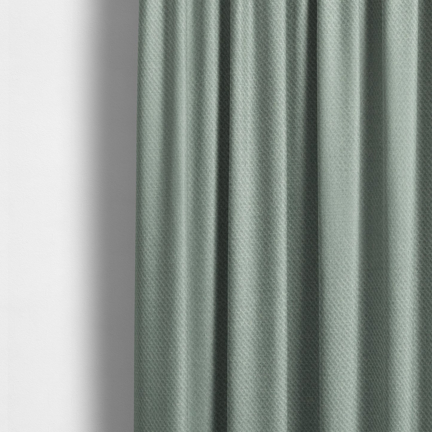 Muscat Plain Velvet Material Pearl Silver Colour Upholstery Fabric CTR-2007 - Made To Measure Curtains