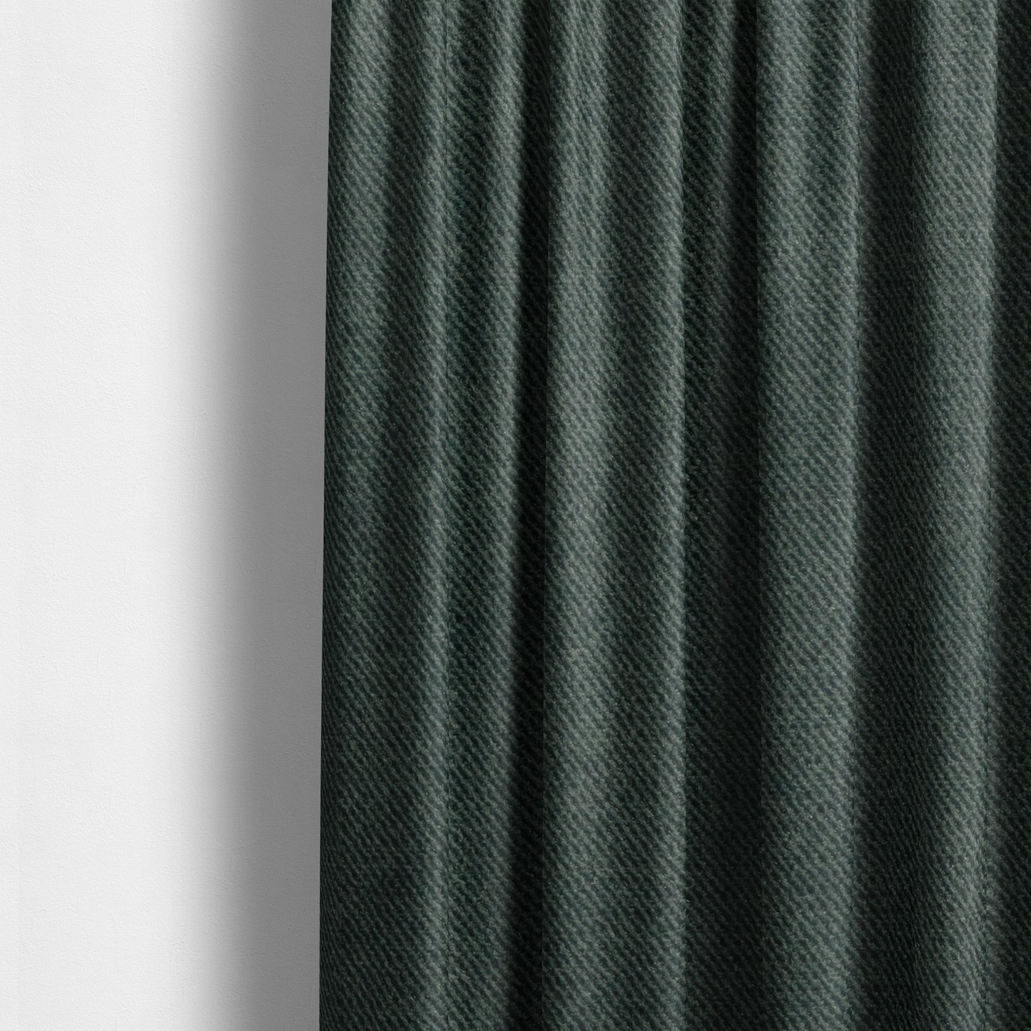 Muscat Plain Velvet Material Anchor Grey Colour Upholstery Fabric CTR-2008 - Made To Measure Curtains