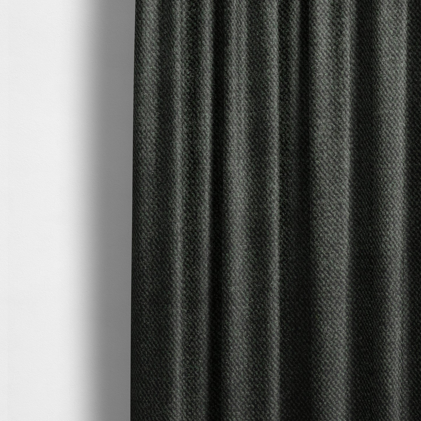 Muscat Plain Velvet Material Shadow Grey Colour Upholstery Fabric CTR-2009 - Made To Measure Curtains