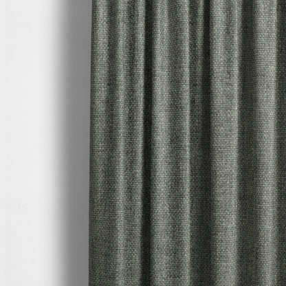 Halsham Soft Textured Silver Colour Upholstery Fabric CTR-2031 - Made To Measure Curtains