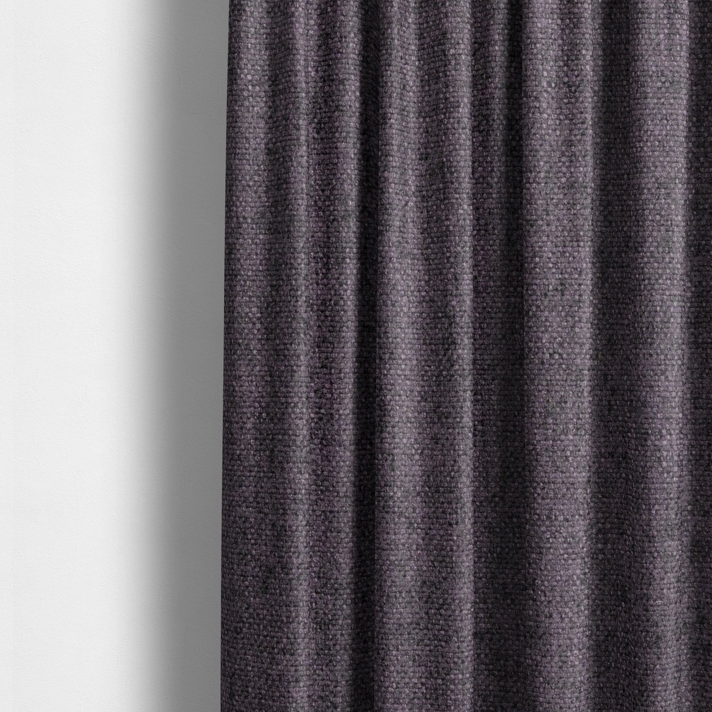 Halsham Soft Textured Purple Colour Upholstery Fabric CTR-2036 - Made To Measure Curtains