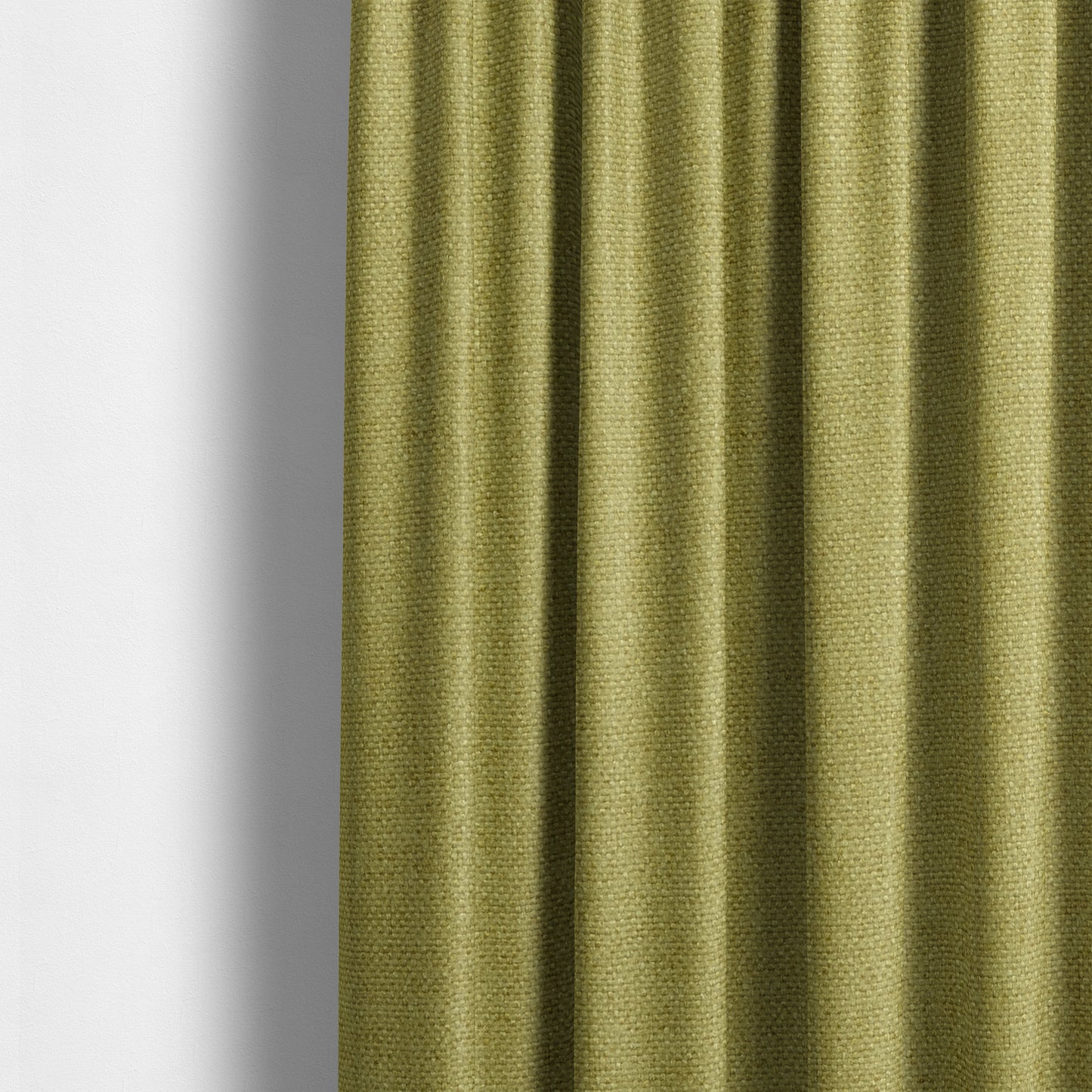 Halsham Soft Textured Yellow Colour Upholstery Fabric CTR-2037 - Made To Measure Curtains