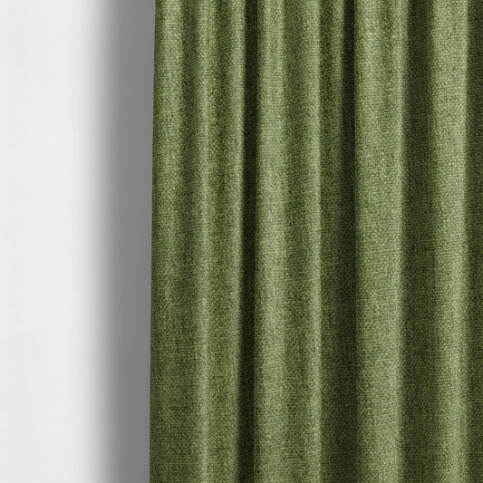 Halsham Soft Textured Green Colour Upholstery Fabric CTR-2038 - Made To Measure Curtains