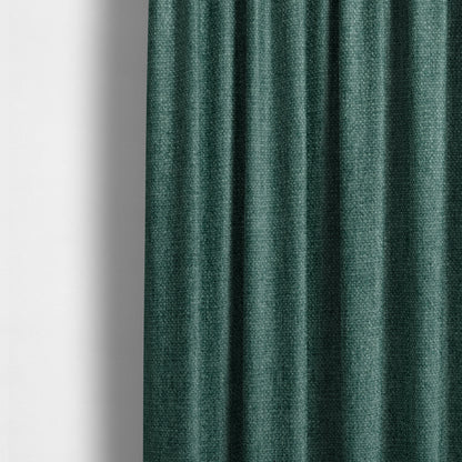 Halsham Soft Textured Ocean Teal Colour Upholstery Fabric CTR-2040 - Made To Measure Curtains