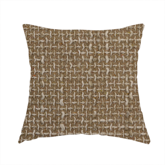 Alabama Durable Woven Hopsack Upholstery Fabric Sand Colour CTR-2047 - Handmade Cushions