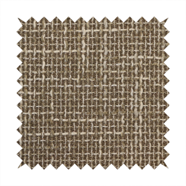 Alabama Durable Woven Hopsack Upholstery Fabric Light Brown Colour CTR-2056 - Handmade Cushions